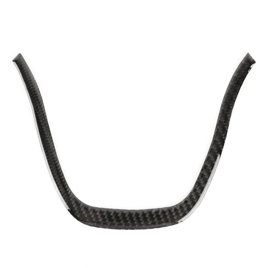 Car Carbon Fiber Steering Wheel Outer Frame Decorative Sticker for Volkswagen Touareg by buy2fix