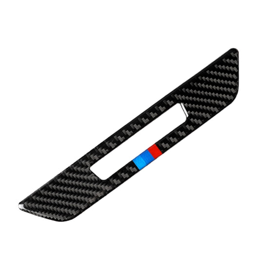 Car Tricolor Carbon Fiber Seat Memory Button Decorative Sticker for BMW 5 Series G38 528Li / 530Li / 540Li 2018 by buy2fix