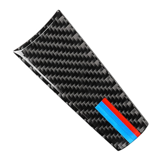 Car Tricolor Carbon Fiber Steering Wheel Decorative Sticker for BMW 5 Series G30/G38 X3 G01/G08 by buy2fix
