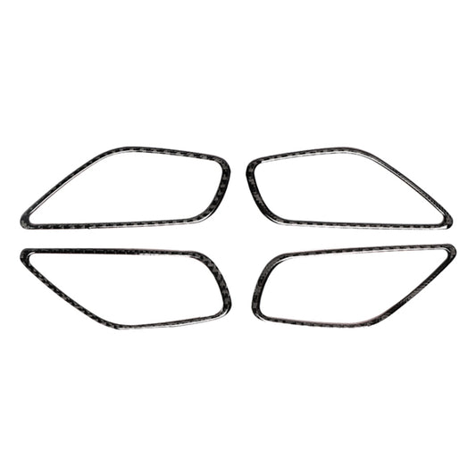 4 PCS Car Carbon Fiber Door Inner Handle Frame Decorative Sticker for Mazda Axela 2014 / 2017-2018 by buy2fix