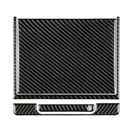 4 in 1 Car Carbon Fiber Storage Box Decorative Sticker for Toyota Eighth Generation Camry 2018-2019 by buy2fix