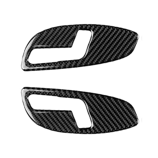 2 PCS Car Carbon Fiber Seat Adjustment Panel Decorative Sticker for Chevrolet Camaro 2017-2019 by buy2fix