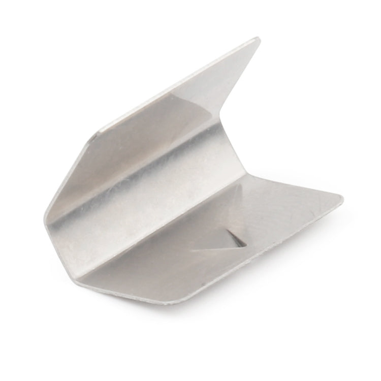 10 PCS Car Windshield Clip Wind / Rain Deflector Channel Metal Buckle for Heko G3 by buy2fix
