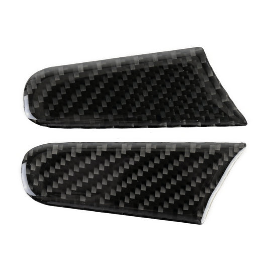 2 PCS Carbon Fiber Car Rearview Mirror Decorative Sticker for Porsche Macan by buy2fix