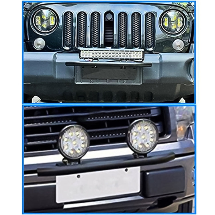 Universal Car License Plate Plastic Bracket Frame Holder Stand Mount (Black) by buy2fix