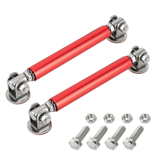 2 PCS Car Modification Adhesive Surrounded Rod Lever Front and Rear Bars Fixed Front Lip Back Shovel, Length: 10cm(Red) by buy2fix