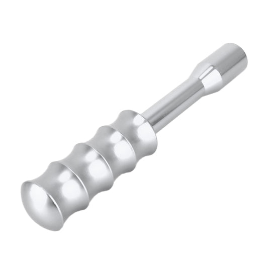 Universal Car Twisted Pattern Gear Head Gear Shift Knob (Silver) by buy2fix