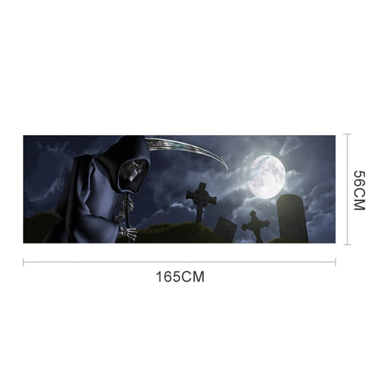 Death Cemetery Pattern Horror Series Car Rear Window Decorative Sticker, Size: 165 x 56cm by buy2fix