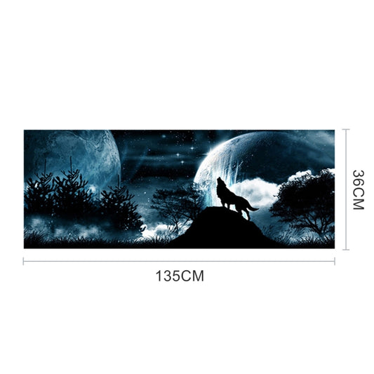 Wolverine Pattern Horror Series Car Rear Window Decorative Sticker, Size: 135 x 36cm by buy2fix