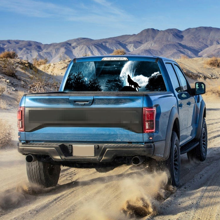 Wolverine Pattern Horror Series Car Rear Window Decorative Sticker, Size: 135 x 36cm by buy2fix