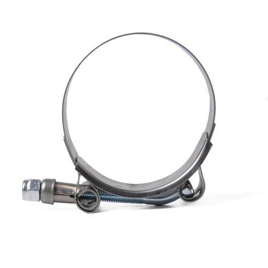 4 PCS Stainless Steel T-Bolt Hose Clamps Pipe Clip Fuel Line Clip, Size: 108-116mm by buy2fix