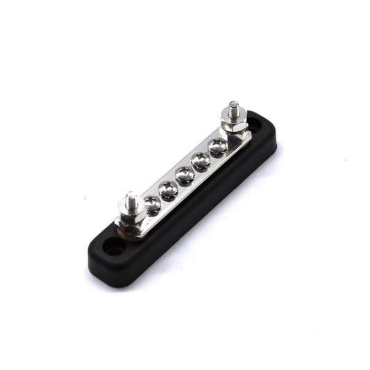 5 Way Power Distribution Bus Bar 5-bit Single Distribution Box for Car / RV / Boat by buy2fix