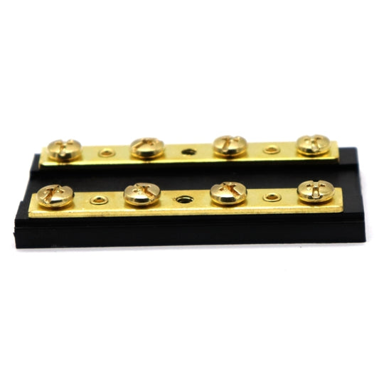 8 Way 4P Power Distribution Dual Bus Bar 8-bit Distribution Box for Car / RV / Boat by buy2fix