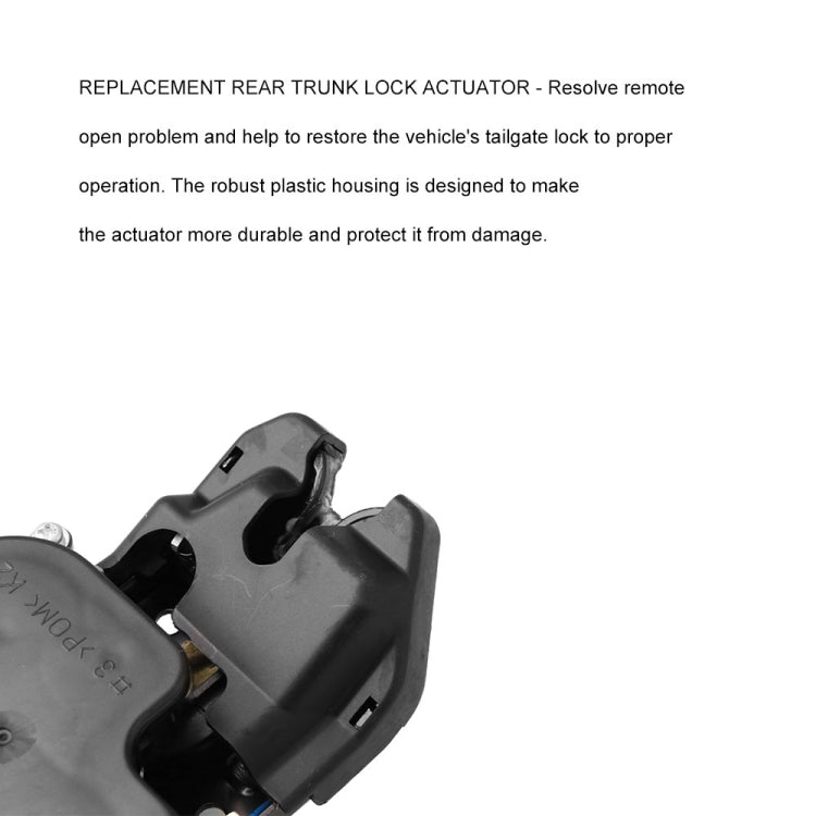 TLA016 Tailgate Latch Lock Actuator Motor Tail Gate Latch for Honda Accord (Black) by buy2fix