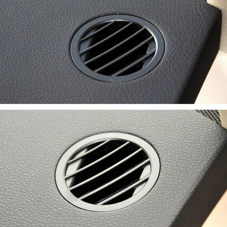 Car Right Side Dashboard Small Air Outlet Circular Air-conditioning Outlet for Mercedes-Benz GLK Class X204 2009-2016 (Black) by buy2fix