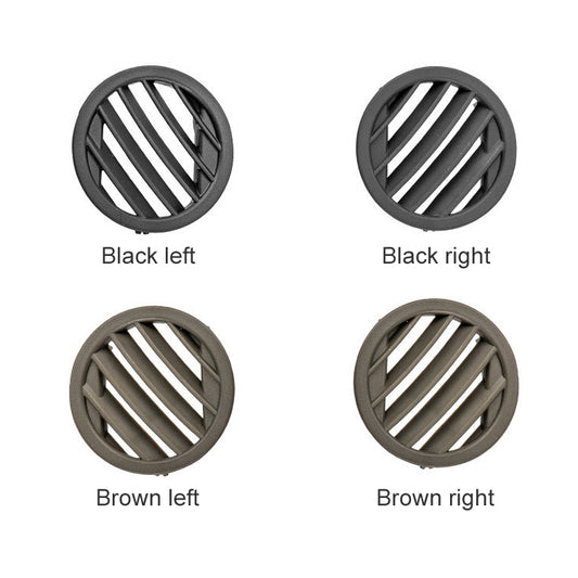 Car Left Side Dashboard Small Air Outlet Circular Air-conditioning Outlet for Mercedes-Benz GLK Class X204 2009-2016(Brown) by buy2fix