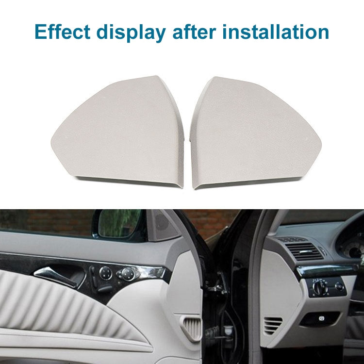 Car Left Side Front Door Trim Panel Plastic Cover 2117270148 for Mercedes-Benz E Class W211 2003-2008 (Grey) by buy2fix