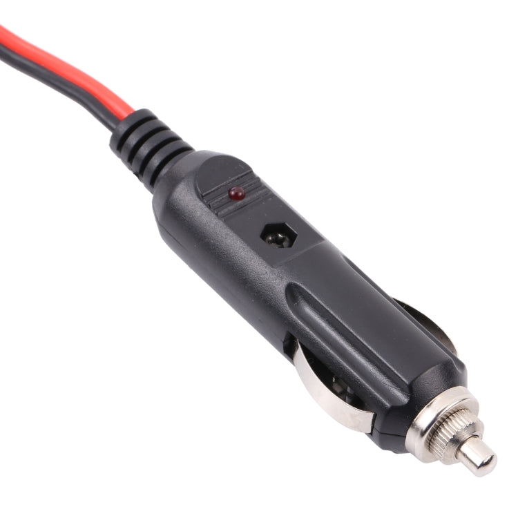 12V/24V 5.5x2.1mm DC Power Supply Adapter Plug Coiled Cable Car Charger, Length: 1m by buy2fix
