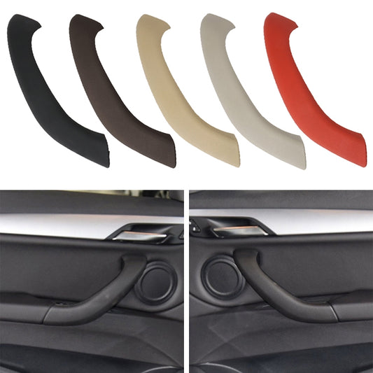 Car Right Side Inside Doors Handle Pull Trim Cover 51417417513 for BMW X1 2016-, Left Driving(Coffee) by buy2fix