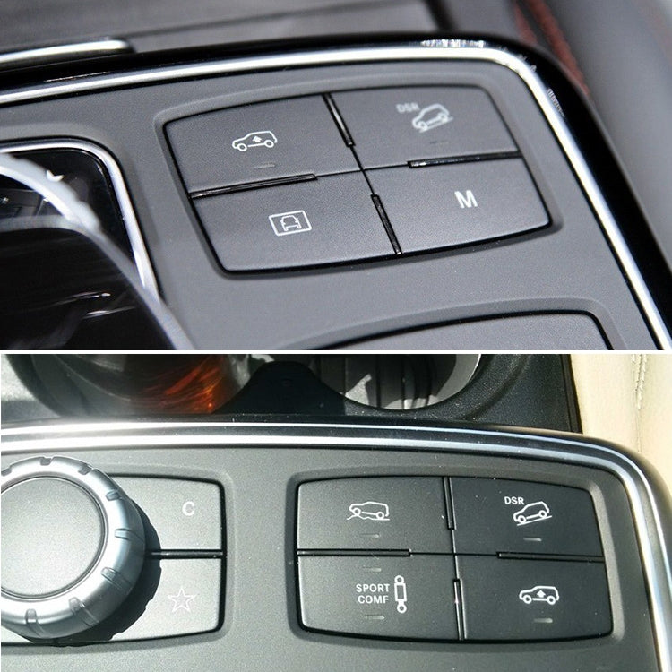 Car Model A3 Downhill Auxiliary Switch Shift Button for Mercedes-Benz GL GLE Class W166, Left Driving by buy2fix
