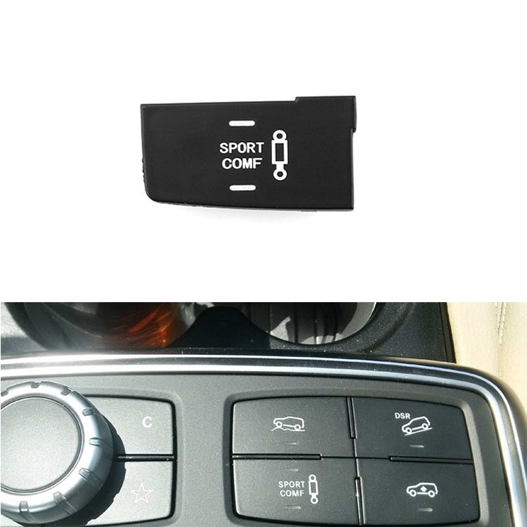 Car Model B3 Downhill Auxiliary Switch Shift Button for Mercedes-Benz GL GLE Class W166, Left Driving - Car Switches by buy2fix | Online Shopping UK | buy2fix