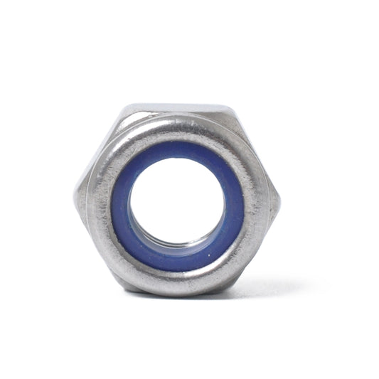 60 PCS Car 304 Stainless Steel Lock Nuts Nylon Insert Locknut Kit M3-M10 by buy2fix