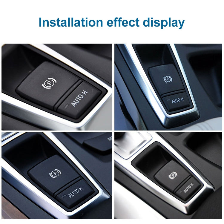 Car Electronic Handbrake Switch P Key for BMW X5 / X6, Left Driving by buy2fix