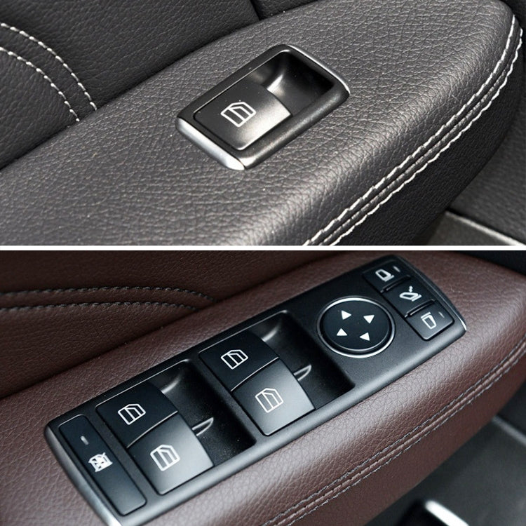 Car Window Glass Lift Switch for Mercedes-Benz W166, Left Driving Low Configuration Version by buy2fix