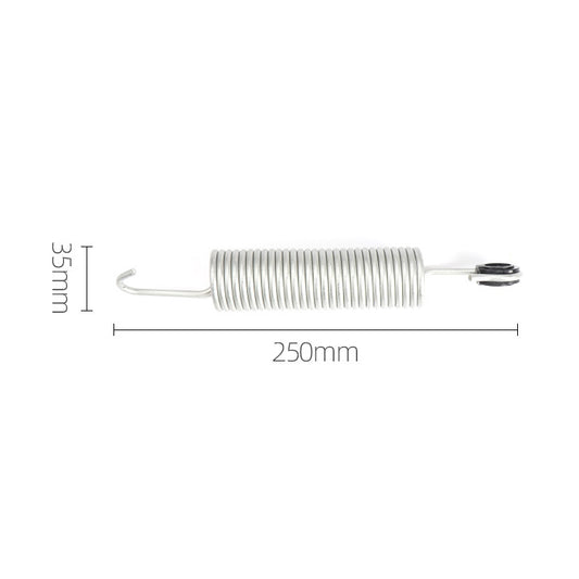 Car Left Side Trunk Lid Lift Support Shock with Tension Spring Lid for BMW E60 2002-2010, Left Driving by buy2fix