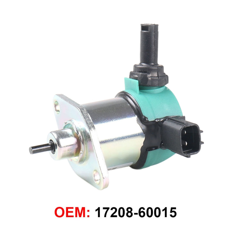 For Kubota Engine Flameout Solenoid Valve 17208-60015 by buy2fix