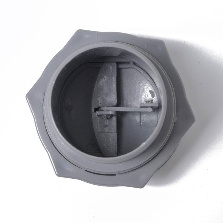 Universal 60mm Round AC Air Outlet Vent for RV Bus Boat Yacht Auto Air Conditioner Vent Replacement Parts Car Accessories(Grey) by buy2fix