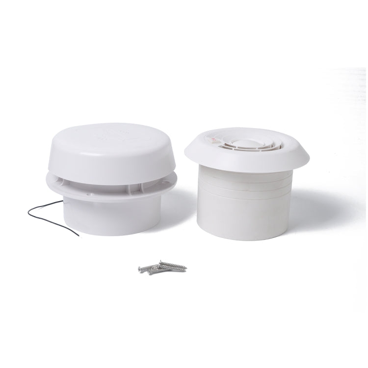 Mushroom Shape 12V White Volt RV Roof Mute Air Vent Fan Camper Travel Trailer by buy2fix