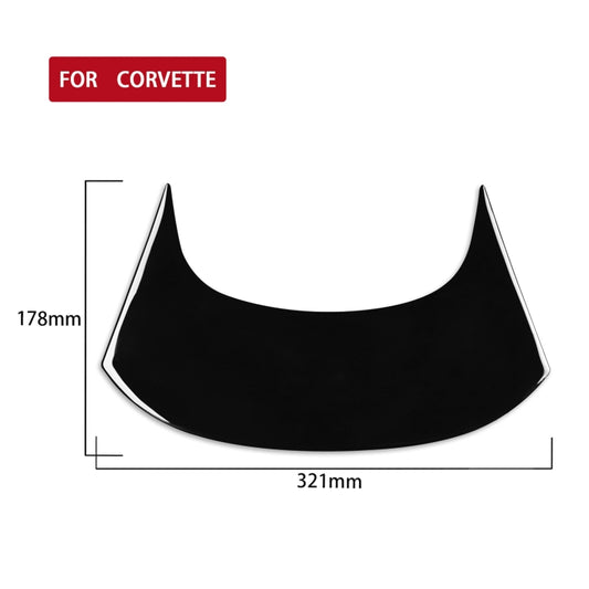 For Chevrolet Corvette C7 2014-2019 Car Rear Center Decorative Sticker, Left Drive by buy2fix