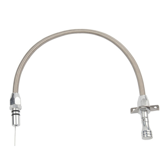 Car Flexible Stainless Transmission Gearbox Oil Dipstick 530mm Oil Measuring Rod for Chevrolet(Silver) by buy2fix