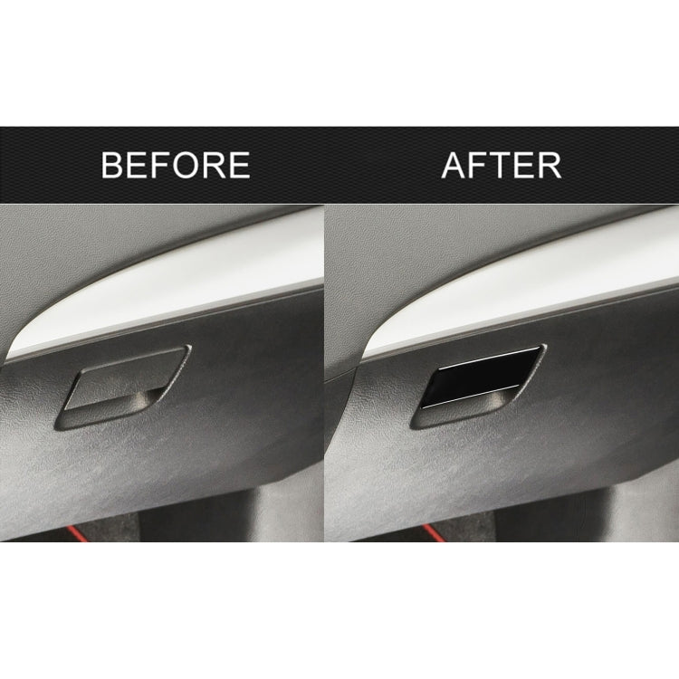 For Mazda 3 Axela 2010-2013 Car Glove Box Handle Decorative Sticker, Left Drive by buy2fix