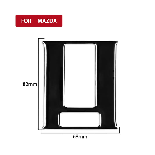 For Mazda 3 Axela 2010-2013 Car Emergency Light Switch B Decorative Sticker, Left and Right Drive Universal by buy2fix
