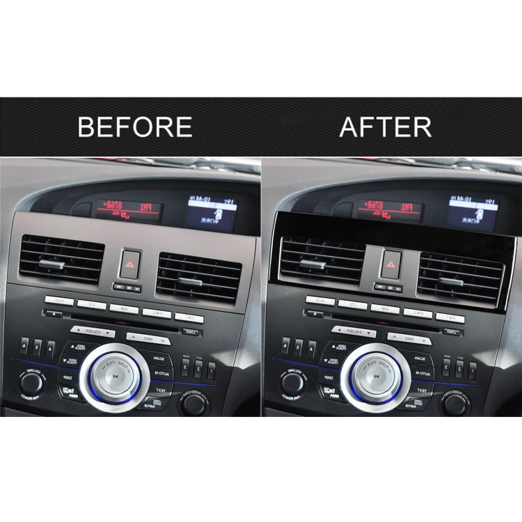 For Mazda 3 Axela 2010-2013 Car Central Vent Decorative Sticker, Right Drive by buy2fix