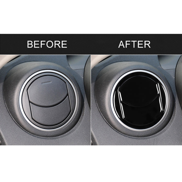 For Mazda 3 Axela 2010-2013 Car AC Air Outlet Decorative Sticker, Left and Right Drive Universal by buy2fix