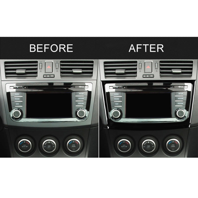 For Mazda 3 Axela 2010-2013 Car Navigation Outside Frame Decorative Sticker, Left and Right Drive Universal by buy2fix