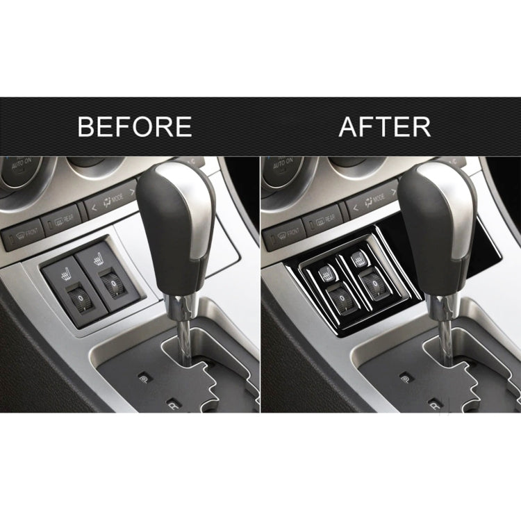 For Mazda 3 Axela 2010-2013 Car Seat Heating Button Set Decorative Sticker, Left and Right Drive Universal by buy2fix