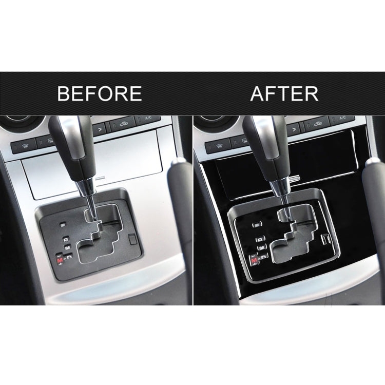 For Mazda 3 Axela 2010-2013 4 in 1 Car Gear Panel Set A Decorative Sticker, Left Drive by buy2fix