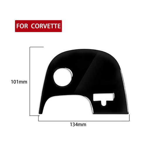 For Chevrolet Corvette C5 2000-2004 Car Lower Console B Decorative Sticker, Left Drive by buy2fix