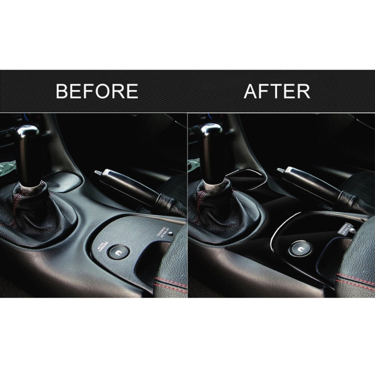 For Chevrolet Corvette C5 1998-2004 3 in 1 Car Gear Panel C Decorative Sticker, Left Drive by buy2fix