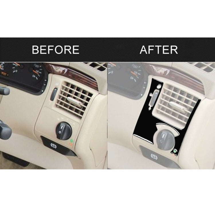 For Mercedes-Benz E-Class W210 1996-2002 Car Driver Side Air Outlet Decorative Sticker, Right Drive by buy2fix