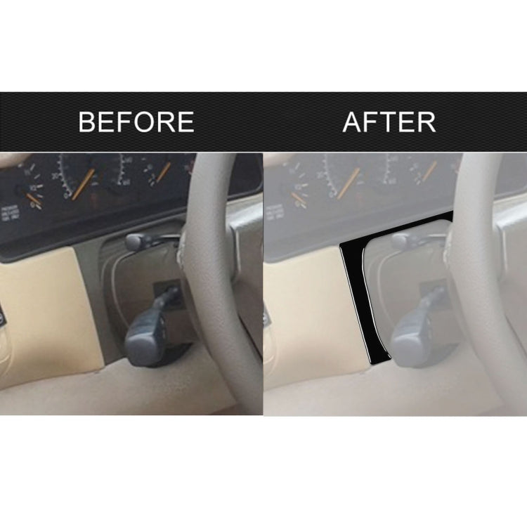 For Mercedes-Benz E-Class W210 1996-2002 Car Speedometer Below Decorative Sticker, Left Drive by buy2fix