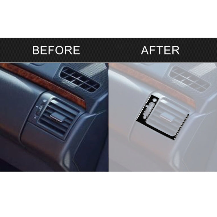 For Mercedes-Benz E-Class W210 1996-2002 Car Passenger AC Air Outlet Decorative Sticker, Left Drive by buy2fix
