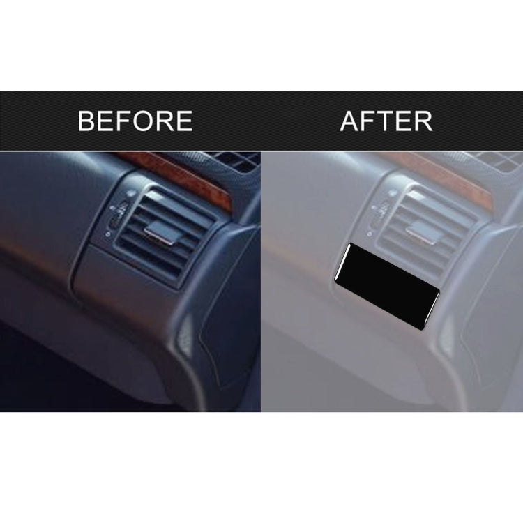 For Mercedes-Benz E-Class W210 1996-2002 Car Driver AC Air Outlet Decorative Sticker, Left Drive by buy2fix