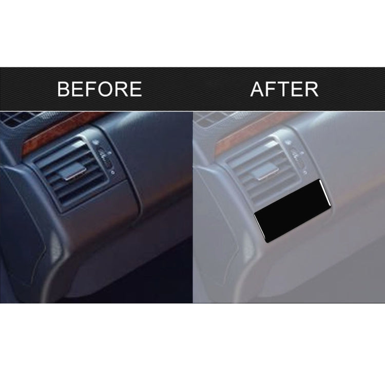For Mercedes-Benz E-Class W210 1996-2002 Car Driver AC Air Outlet Decorative Sticker, Right Drive by buy2fix