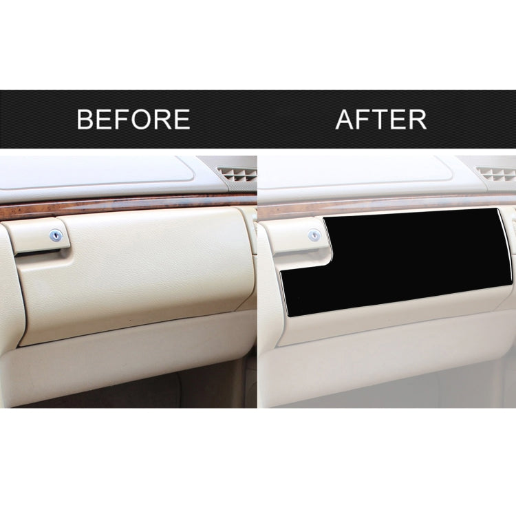 For Mercedes-Benz E-Class W210 1996-2002 Car Passenger Storage Box Decorative Sticker, Left Drive by buy2fix