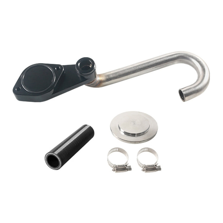 For Ford 2003-2007 Car Power Stroke EGR Removal Kit (Black) by buy2fix